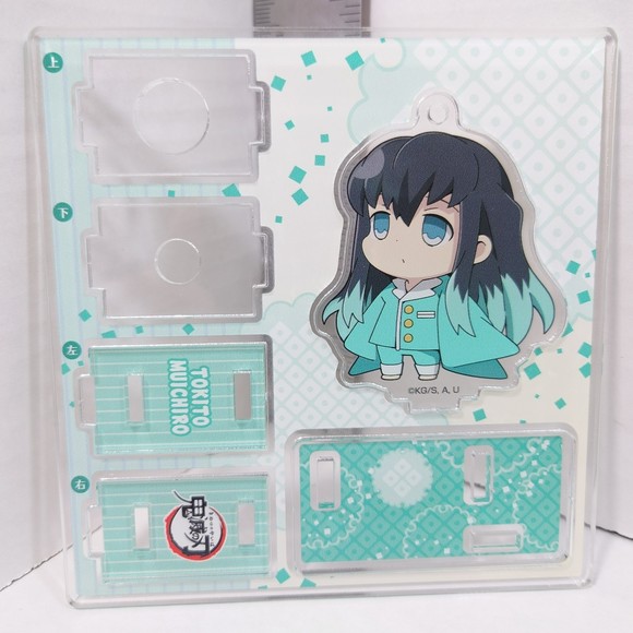 COMPETE SET Demon Slayer Efuorume Pajama Character Ashisutando Acrylic Stand - Picture 8 of 11